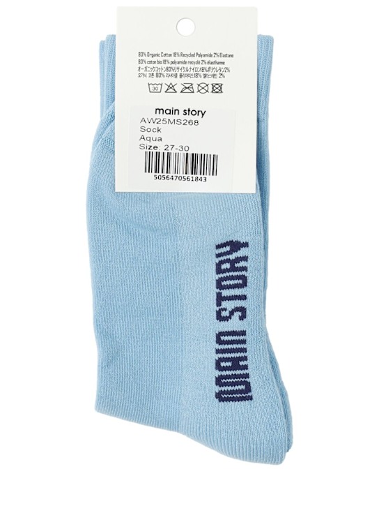Main Story: Lange Socken aus Baumwollmischung - Blau - kids-boys_1 | Luisa Via Roma