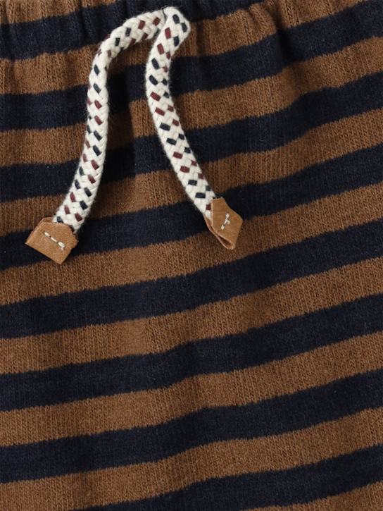 1 + IN THE FAMILY: Cotton blend sweatpants - ブラウン - kids-boys_1 | Luisa Via Roma