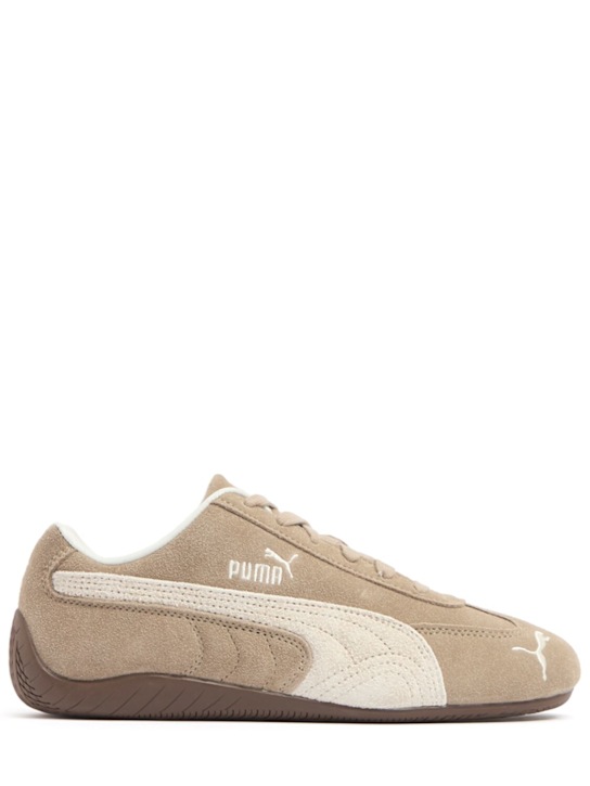 PUMA: Speedcat sneakers - Ice Coffee/Snow - women_0 | Luisa Via Roma