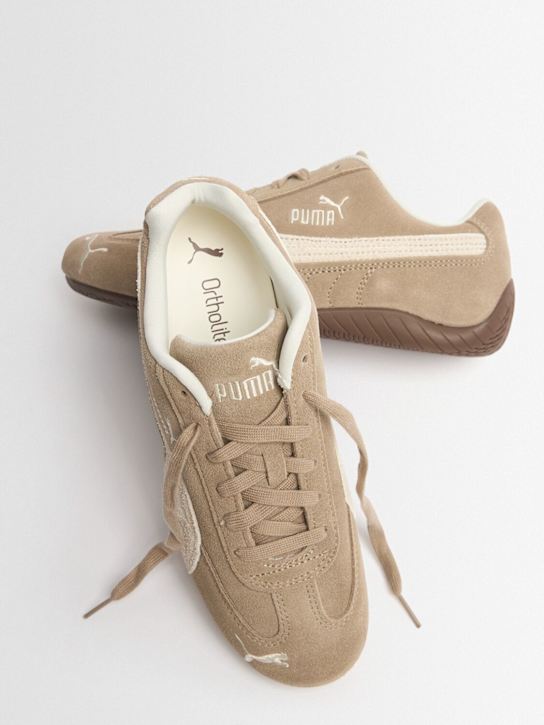 PUMA: Speedcat sneakers - Ice Coffee/Snow - women_1 | Luisa Via Roma