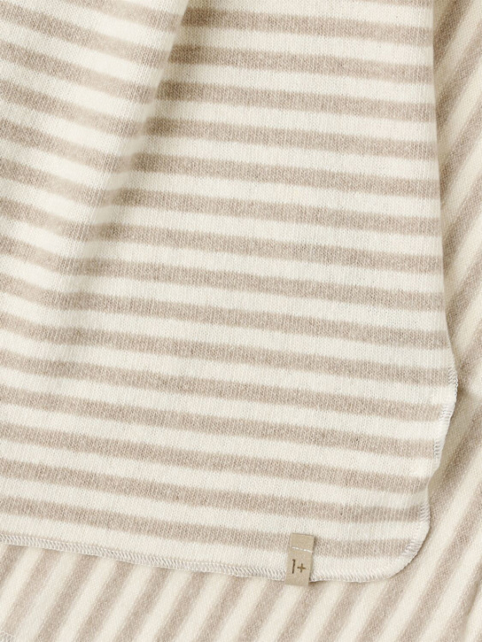 1 + IN THE FAMILY: 混棉毯子 - 卡其色 - kids-girls_1 | Luisa Via Roma