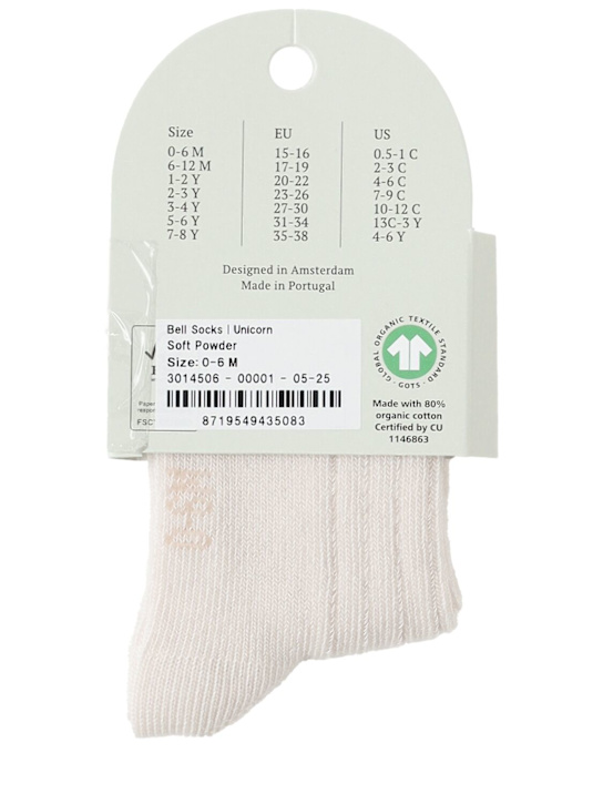 Donsje: Koala cotton blend socks - ベージュ - kids-girls_1 | Luisa Via Roma