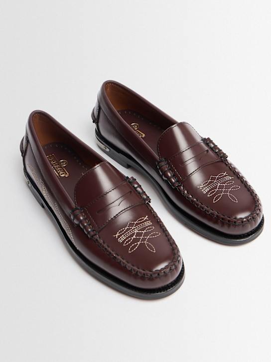 Sebago: 20mm Dan El Paso leather loafers - women_1 | Luisa Via Roma