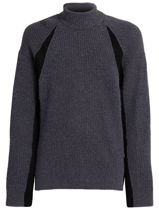 Diesel: K-lollo alpaca blend sweater - men_0 | Luisa Via Roma