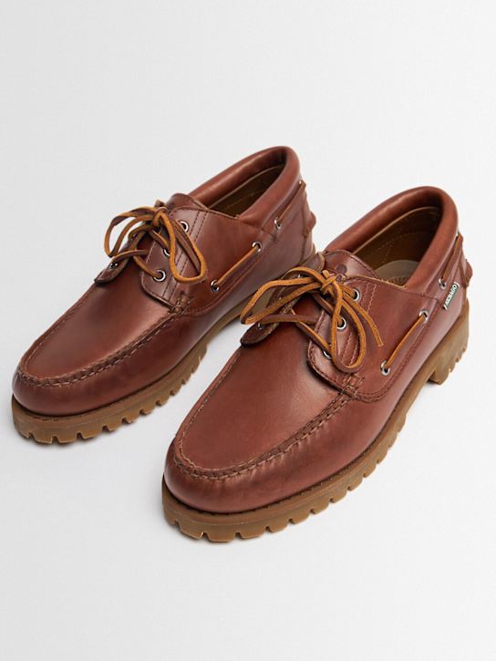 Sebago: Acadia premium leather loafers - men_1 | Luisa Via Roma