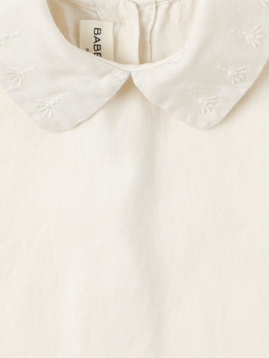 Babe & Tess: Baumwollhemd - Natur - kids-girls_1 | Luisa Via Roma