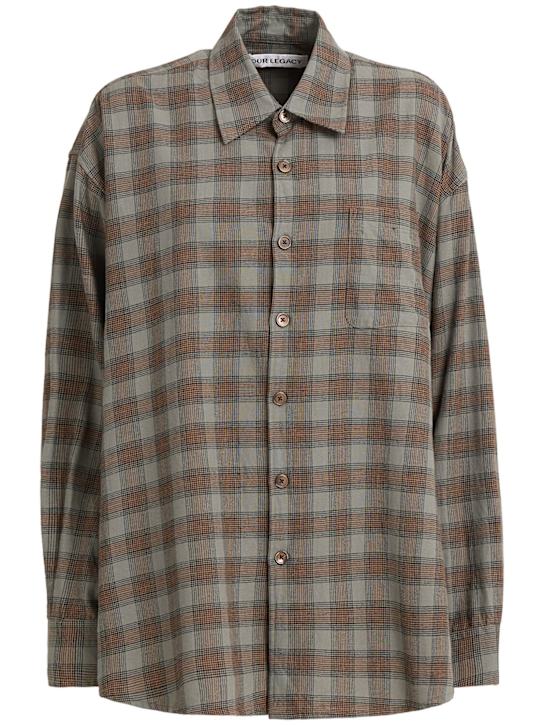 Our Legacy: Cotton shirt - men_0 | Luisa Via Roma