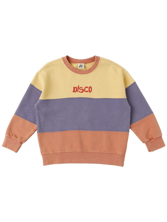 Jellymallow: Felpa in cotone con stampa - Multicolore - kids-girls_0 | Luisa Via Roma