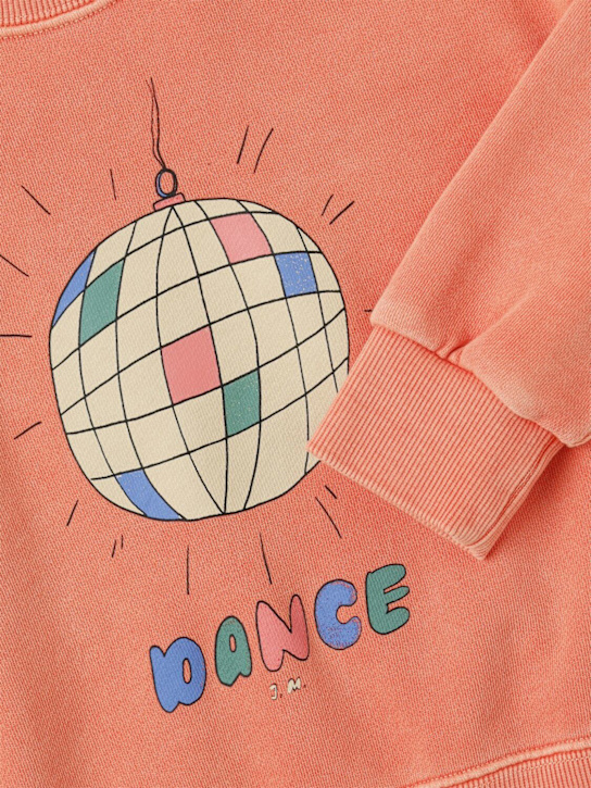 Jellymallow: Printed cotton sweatshirt - ピンク - kids-girls_1 | Luisa Via Roma