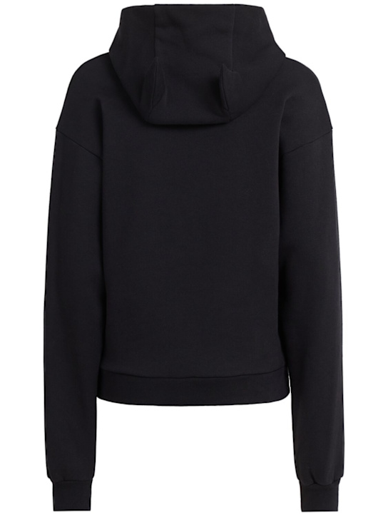 Coperni: Logo cotton blend hoodie - women_1 | Luisa Via Roma