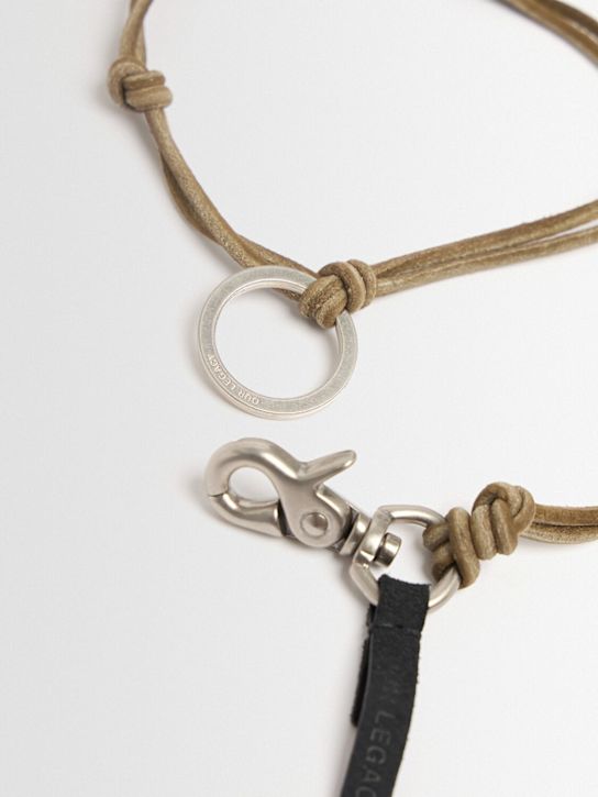 Our Legacy: Landon leather key holder - Cachi - men_1 | Luisa Via Roma