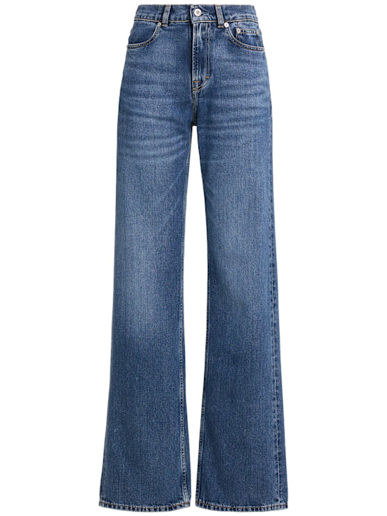 Our Legacy: Wata cut denim straight jeans - Blue - women_0 | Luisa Via Roma