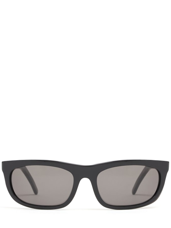 Our Legacy: Lunettes de soleil en acétate - Noir - men_0 | Luisa Via Roma
