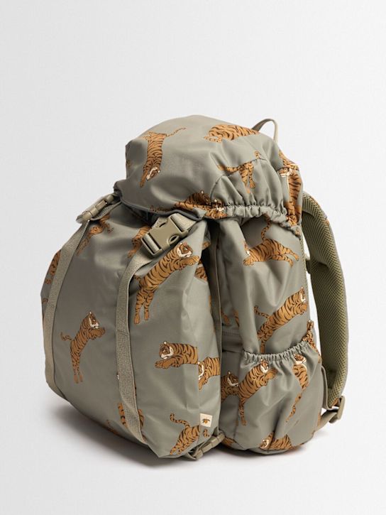 Konges Sløjd: Tiger printed poly backpack - kids-boys_1 | Luisa Via Roma
