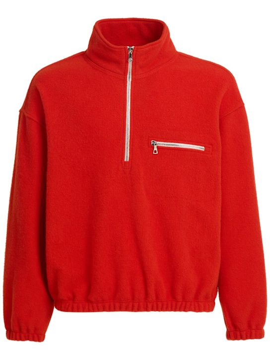 Rier: Wool polar sweatshirt - men_0 | Luisa Via Roma