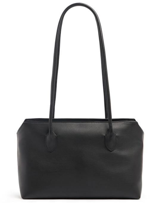 The Row: Terrasse真丝皮革单肩包 - women_0 | Luisa Via Roma