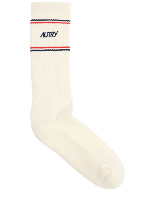 Autry: Maison Kitsuné socks - men_0 | Luisa Via Roma