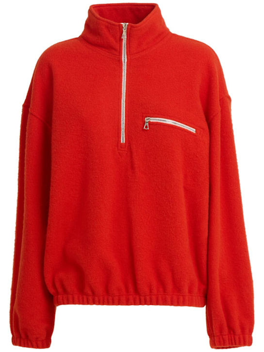 Rier: Wool polar sweatshirt - women_0 | Luisa Via Roma