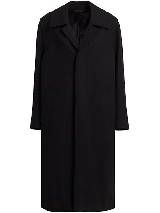 Rier: Loden wool coat - Black - women_0 | Luisa Via Roma