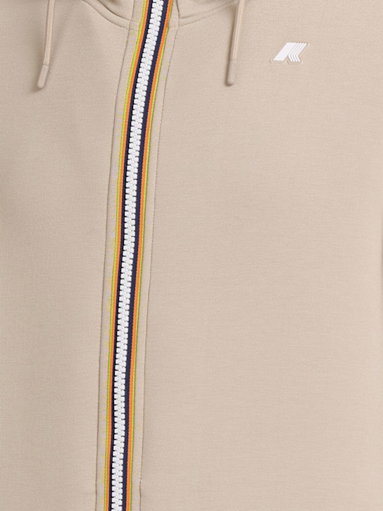 K-Way: Rainer fleece spacer jacket - Beige Cashmere - men_1 | Luisa Via Roma