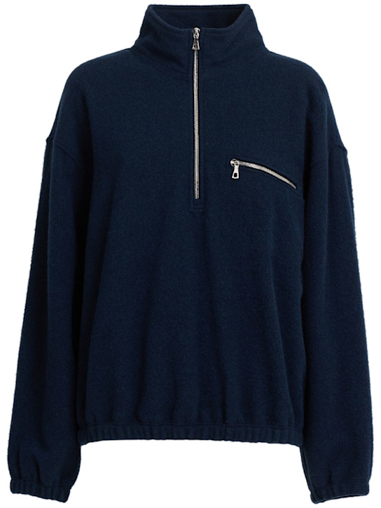 Rier: Wool polar sweatshirt - women_0 | Luisa Via Roma