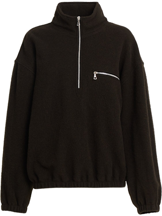 Rier: Wool polar sweatshirt - women_0 | Luisa Via Roma