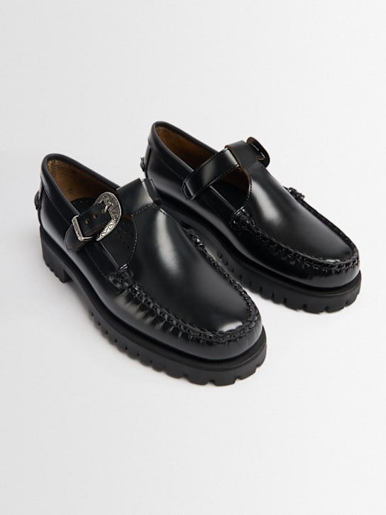 Sebago: 20mm Aurora leather loafers - women_1 | Luisa Via Roma