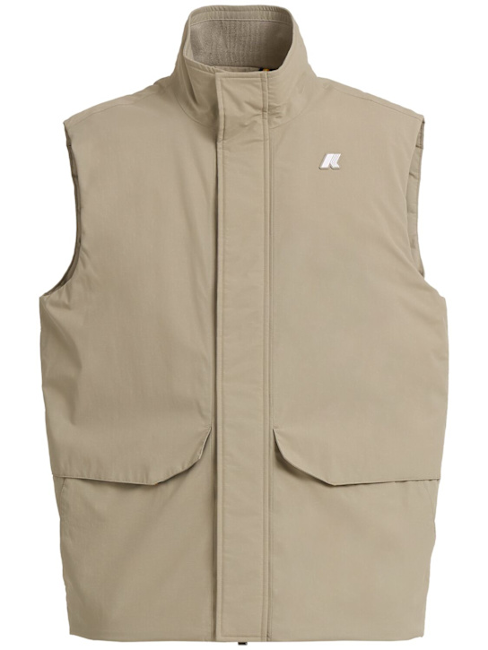 K-Way: Gilet matelassé en nylon Valen Ottoman - men_0 | Luisa Via Roma