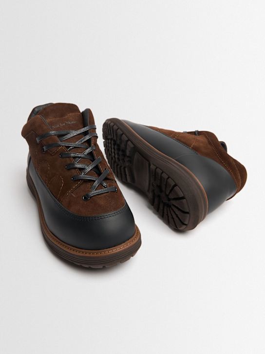 Santha: Dolomia sneakers - Brown - men_1 | Luisa Via Roma