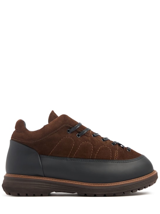 Santha: Dolomia sneakers - Brown - men_0 | Luisa Via Roma