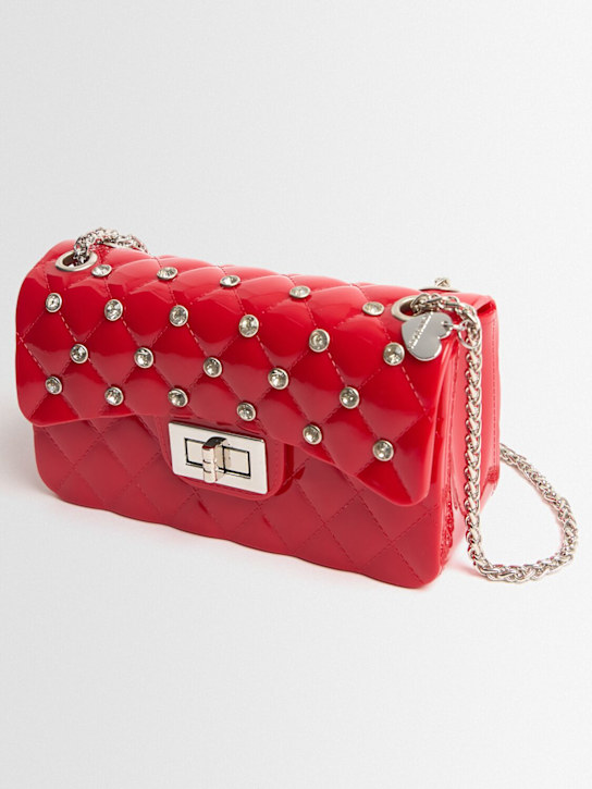 Monnalisa: Borsa a spalla con decorazioni - Rosso - kids-girls_1 | Luisa Via Roma