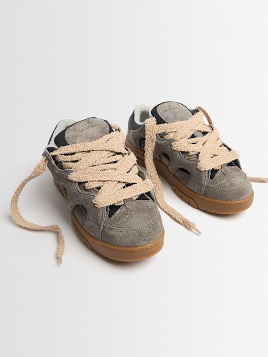 Santha: Model 1 sneakers - Asphalt - men_1 | Luisa Via Roma