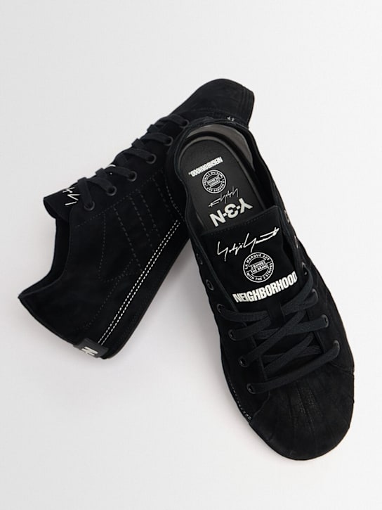Y-3: NBHD Nizza Star sneakers - Black - men_1 | Luisa Via Roma
