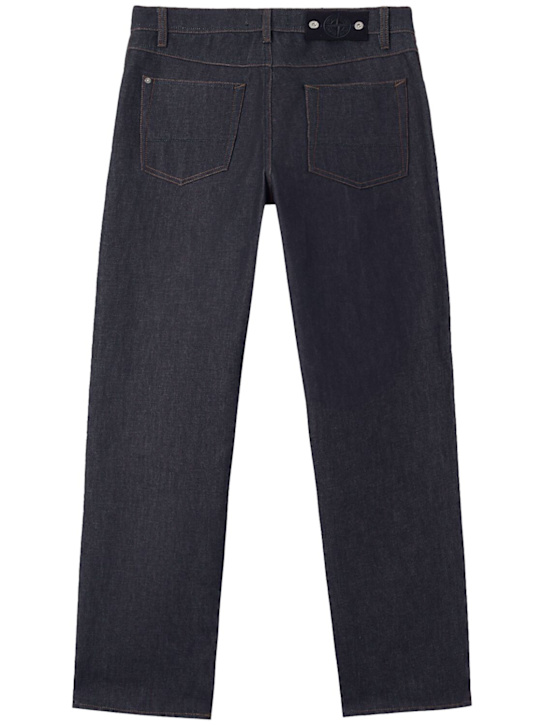 Stone Island: DENIM RESEARCH Denim jeans - Blue - men_1 | Luisa Via Roma