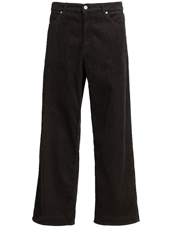 Our Legacy: Vast cut灯芯绒裤子 - 棕色 - men_0 | Luisa Via Roma