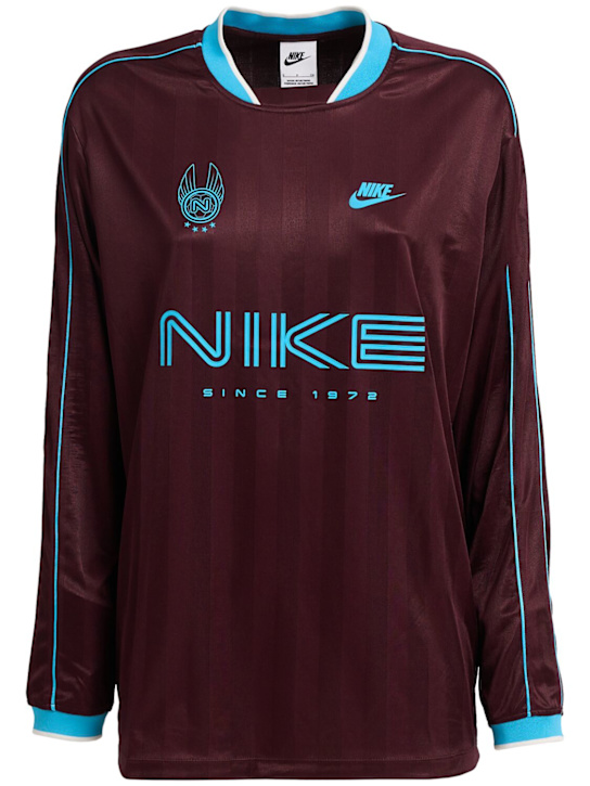 Nike: Long sleeve jersey t-shirt - women_0 | Luisa Via Roma