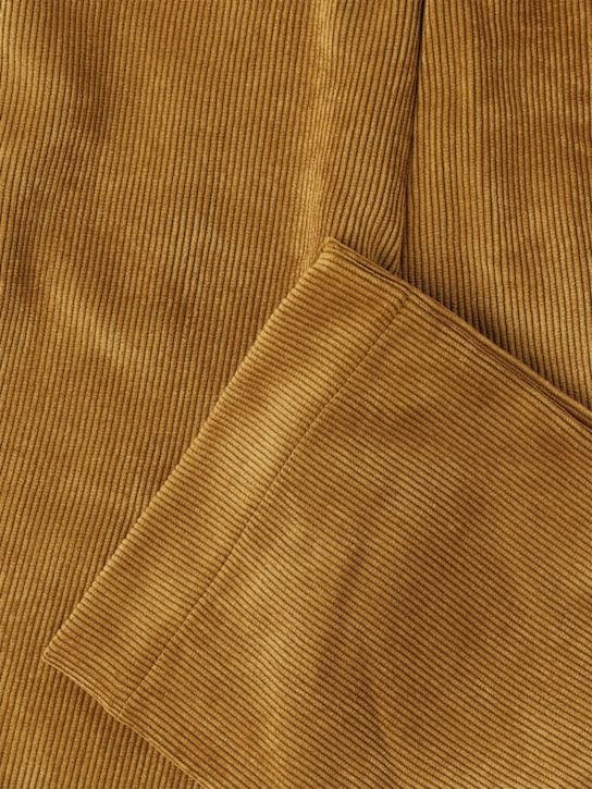 Babe & Tess: Emma灯芯绒裤子 - 黄色 - kids-girls_1 | Luisa Via Roma