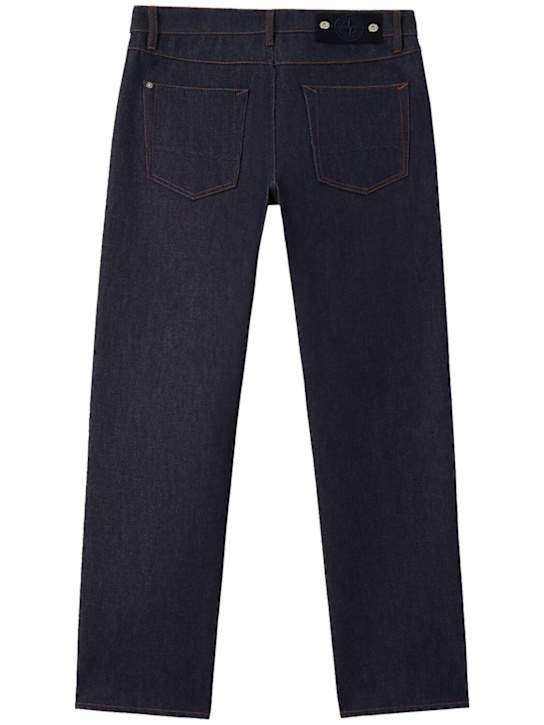 Stone Island: DENIM RESEARCH Denim jeans - Blue - men_1 | Luisa Via Roma