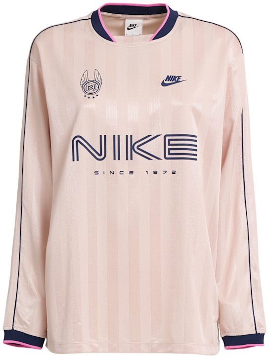Nike: Long sleeve jersey t-shirt - women_0 | Luisa Via Roma