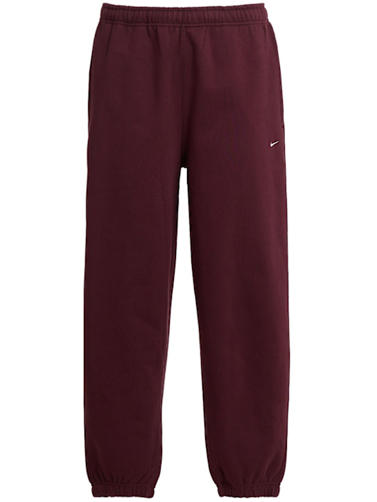 Nike: Jogging Solo Swoosh - Burgundy Crush/ - men_0 | Luisa Via Roma