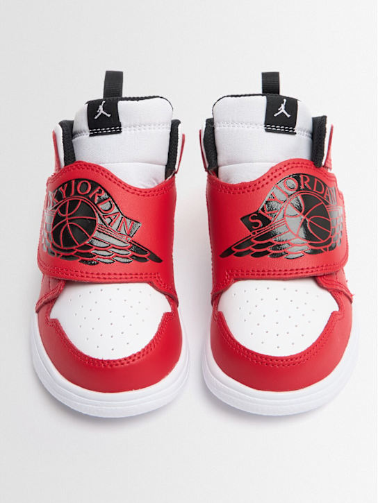 Jordan: Sky Jordan 1 sneakers - White/Black-uni - kids-boys_1 | Luisa Via Roma