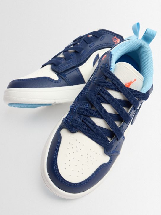 Jordan: Jordan 1 Low Alt sneakers - Sail/Blue Void- - kids-boys_1 | Luisa Via Roma