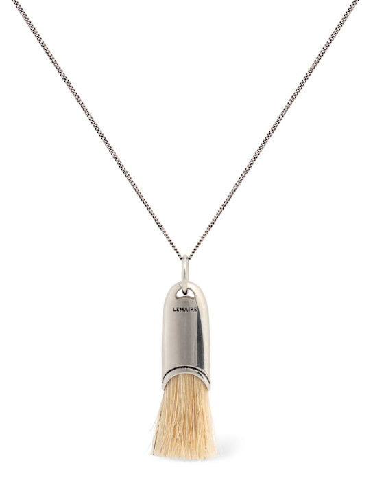 Lemaire: Personal brush long necklace - women_0 | Luisa Via Roma