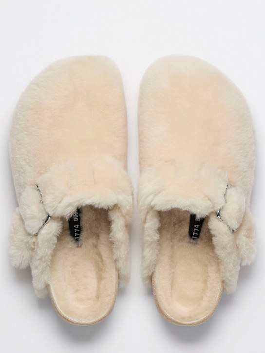 BIRKENSTOCK 1774: Mules Boston 1774 in shearling - women_1 | Luisa Via Roma
