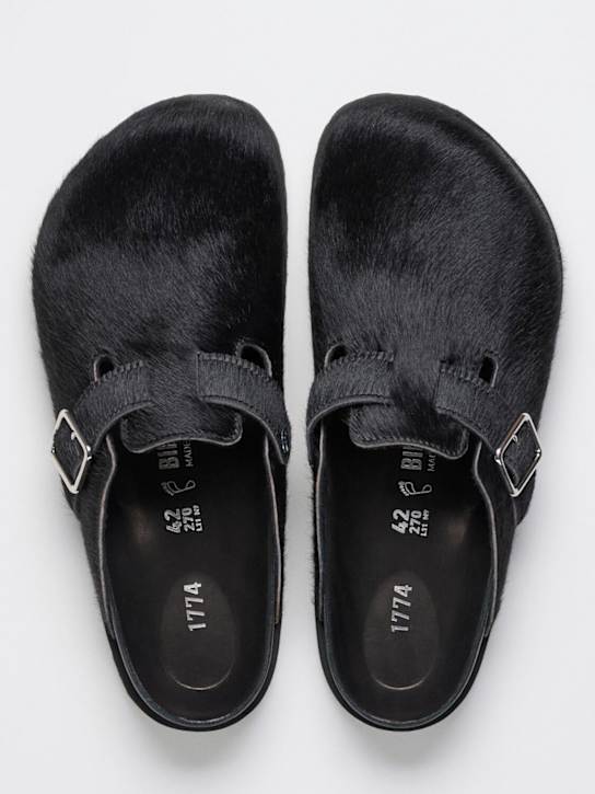 BIRKENSTOCK 1774: Mules de piel efecto potro - women_1 | Luisa Via Roma