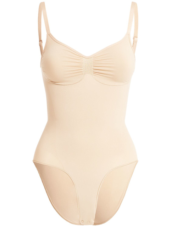 Skims: 无接缝塑形三角内裤连体衣 - 沙色 - women_0 | Luisa Via Roma