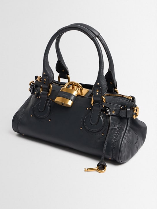 Chloé: Paddington leather shoulder bag - women_1 | Luisa Via Roma