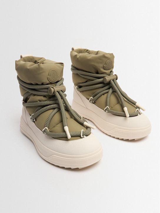 Moncler: Moncler Altive Mid snow boots - Sage Green - men_1 | Luisa Via Roma