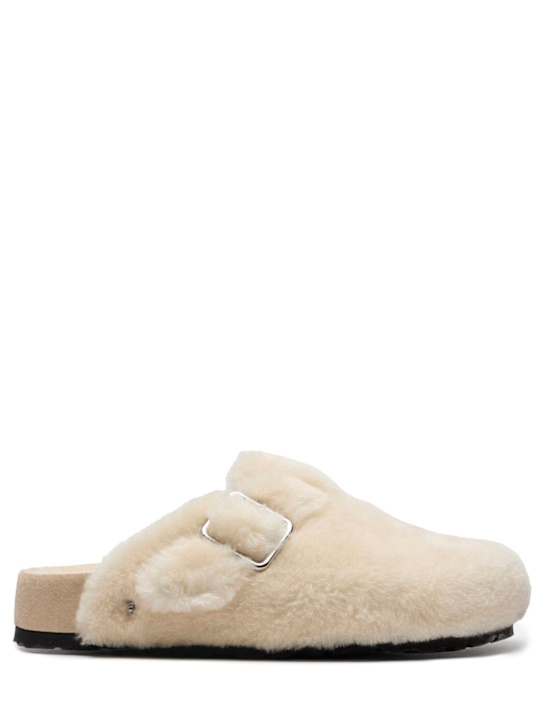 BIRKENSTOCK 1774: Sandalen aus Shearling „Boston 1774“ - men_0 | Luisa Via Roma