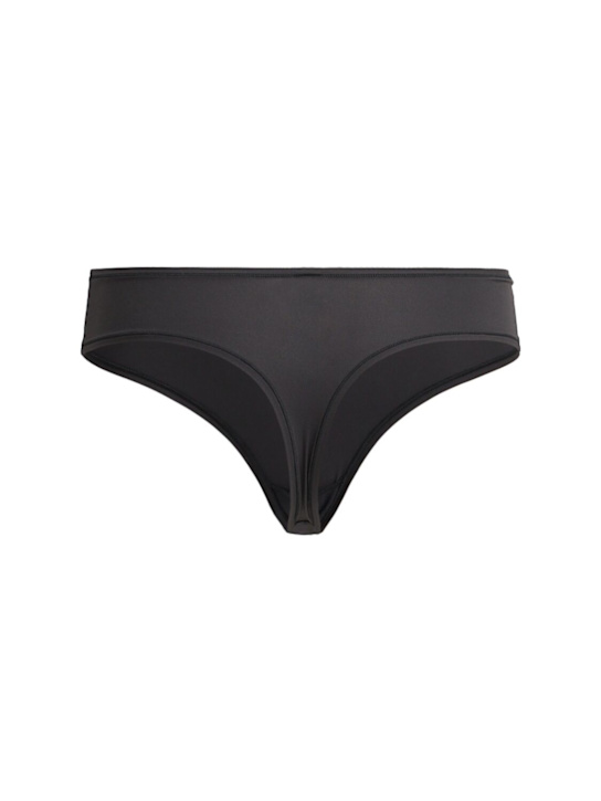 Skims: Lot de 5 strings en nylon Fits everybody - Onyx - women_1 | Luisa Via Roma